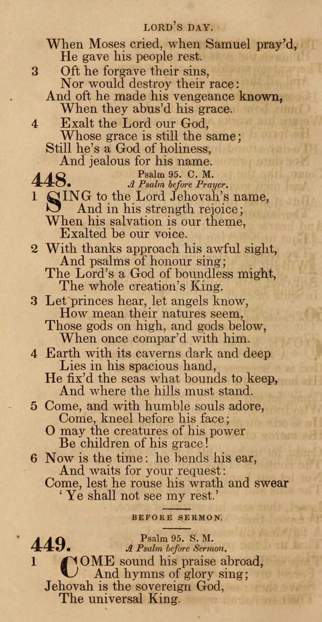 The Psalms and hymns of Rev. Isaac Watts, D.D., arranged by Dr.Rippon: with Dr. Rippon