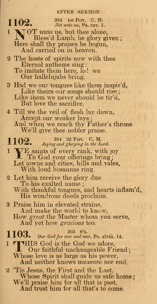 The Psalms and hymns of Rev. Isaac Watts, D.D., arranged by Dr.Rippon: with Dr. Rippon