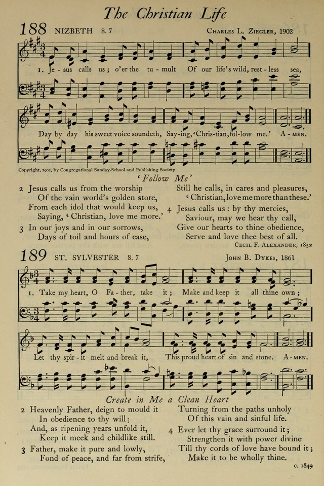 The Pilgrim Hymnal: with responsive readings and other aids to worship page 146