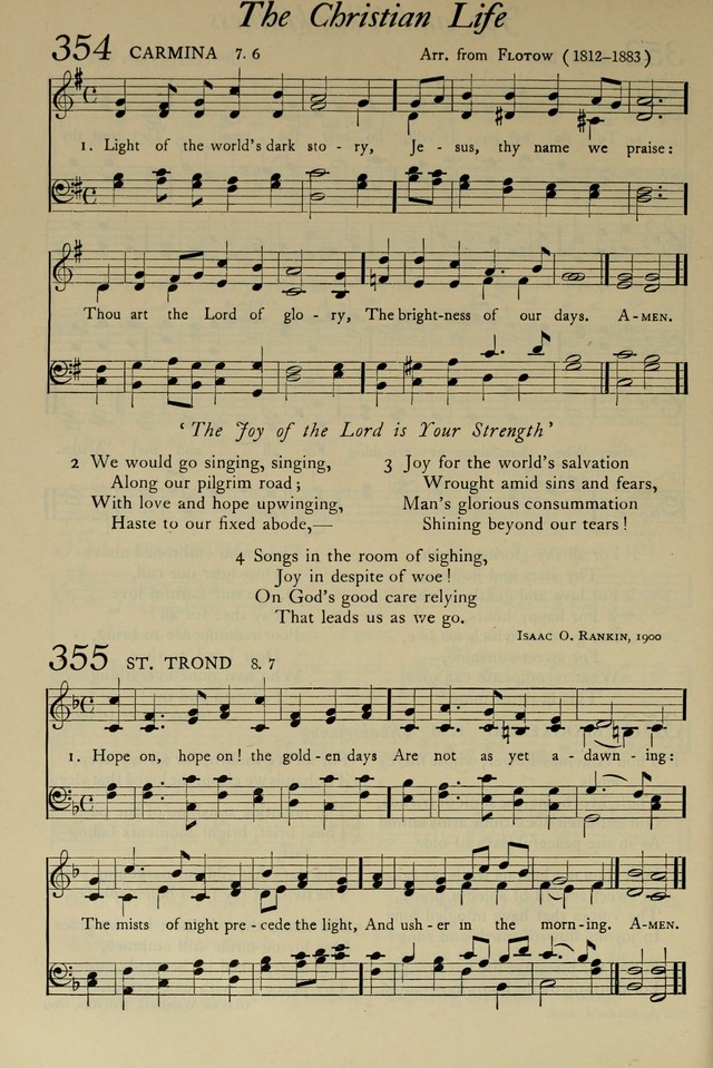The Pilgrim Hymnal: with responsive readings and other aids to worship page 262