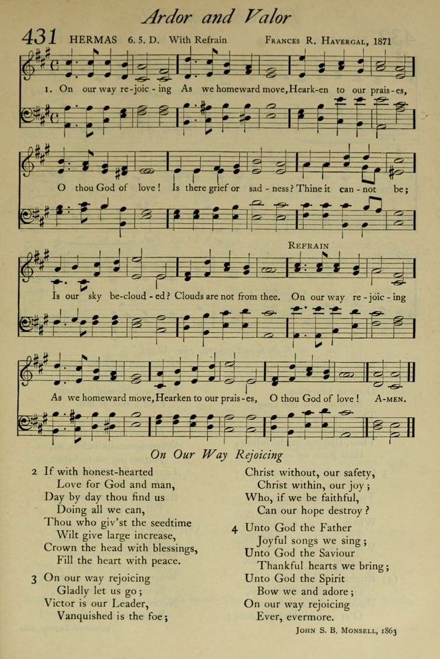 The Pilgrim Hymnal: with responsive readings and other aids to worship page 319