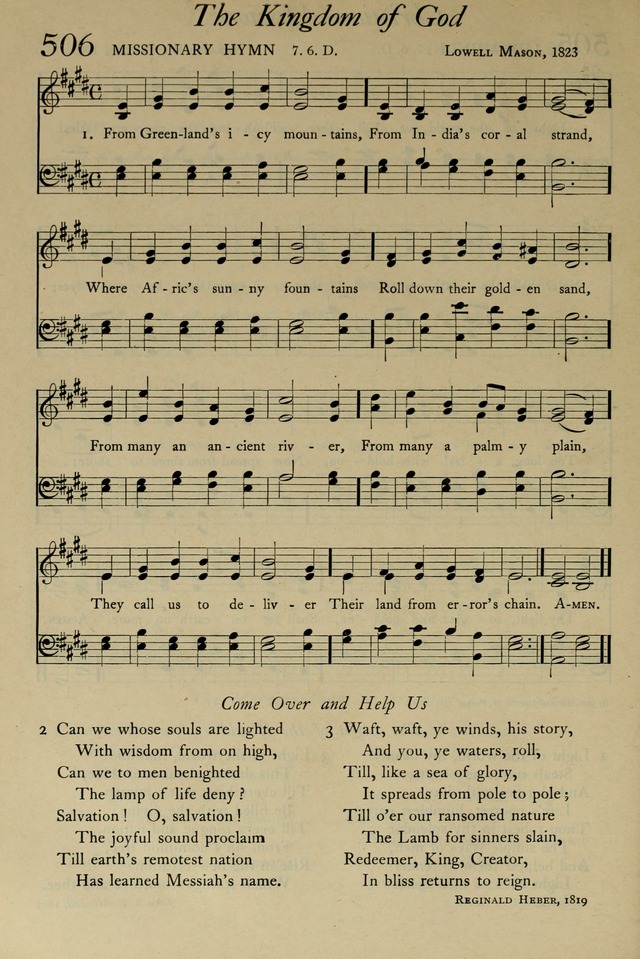The Pilgrim Hymnal: with responsive readings and other aids to worship page 372