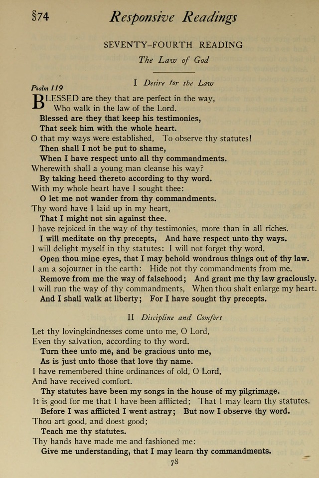 The Pilgrim Hymnal: with responsive readings and other aids to worship page 594