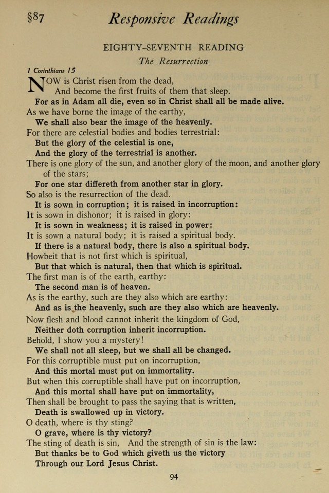 The Pilgrim Hymnal: with responsive readings and other aids to worship page 610