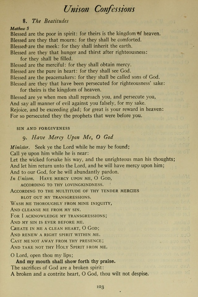 The Pilgrim Hymnal: with responsive readings and other aids to worship page 619