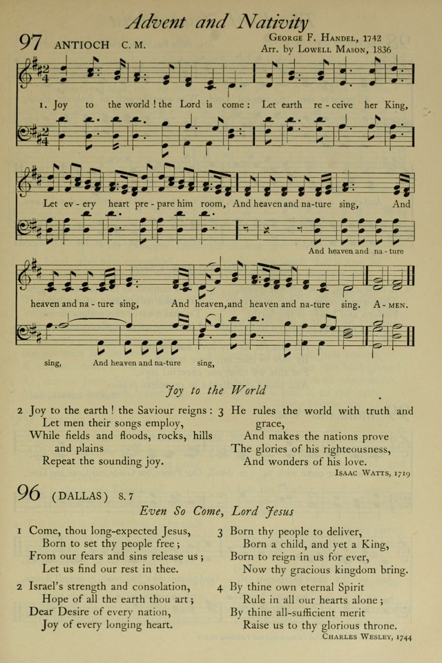 The Pilgrim Hymnal: with responsive readings and other aids to worship page 71