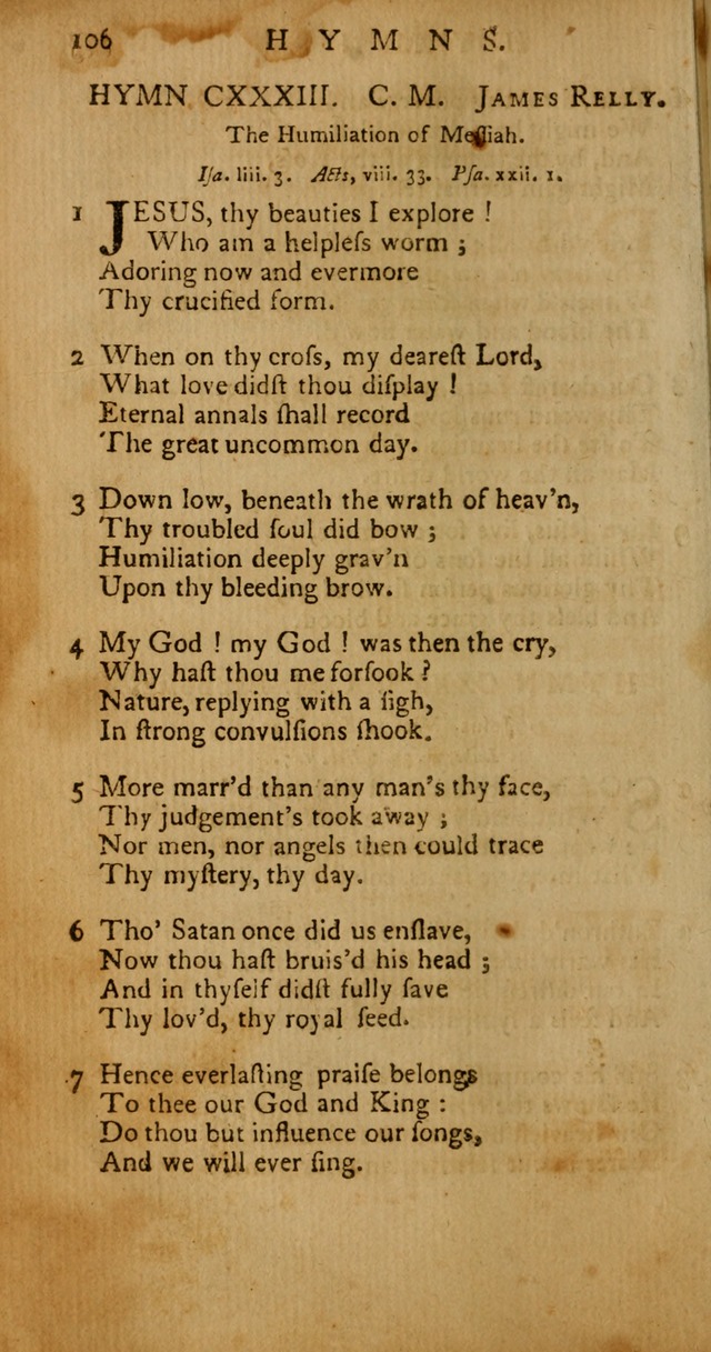Psalms, Hymns and Spiritual Songs: selected and original, designed for the use of the Church Universal in public and private devotion page 106