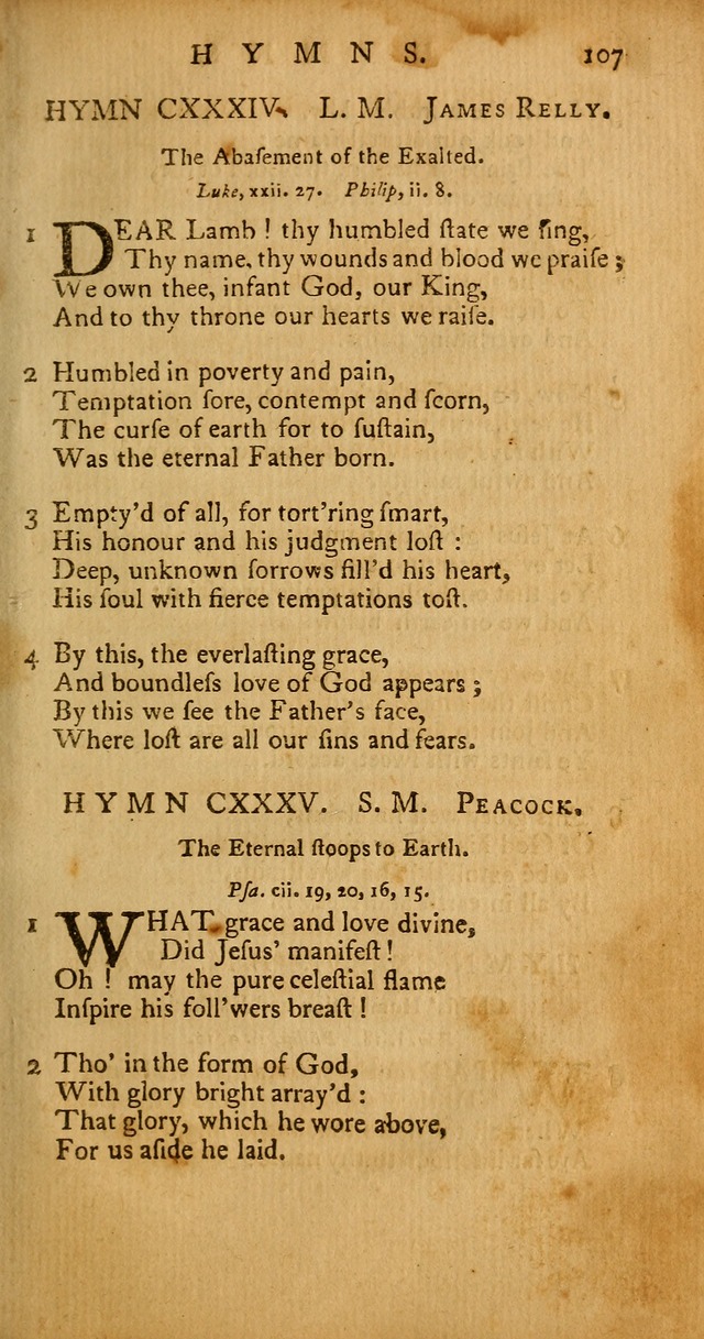 Psalms, Hymns and Spiritual Songs: selected and original, designed for the use of the Church Universal in public and private devotion page 107