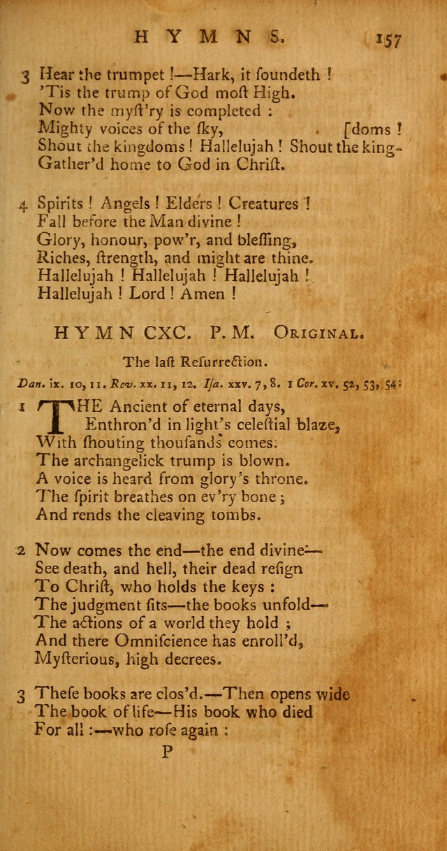 Psalms, Hymns and Spiritual Songs: selected and original, designed for the use of the Church Universal in public and private devotion page 157
