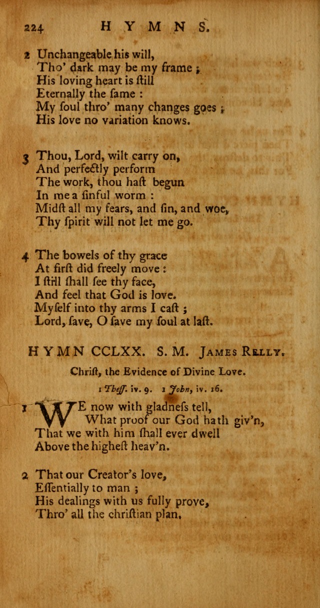 Psalms, Hymns and Spiritual Songs: selected and original, designed for the use of the Church Universal in public and private devotion page 224