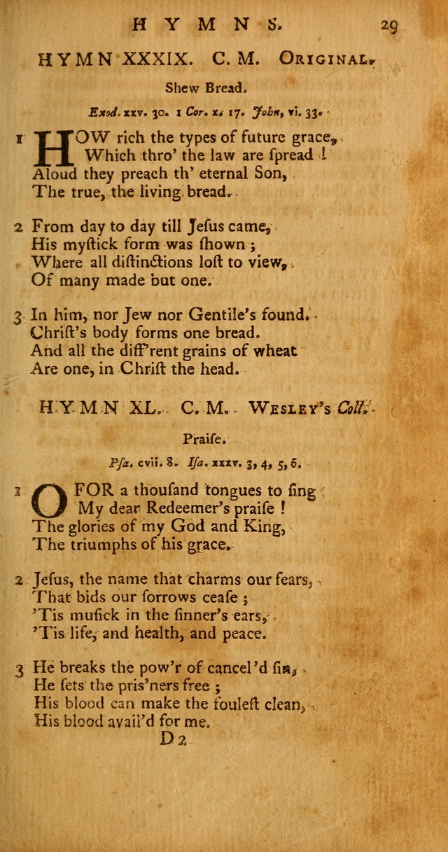 Psalms, Hymns and Spiritual Songs: selected and original, designed for the use of the Church Universal in public and private devotion page 29