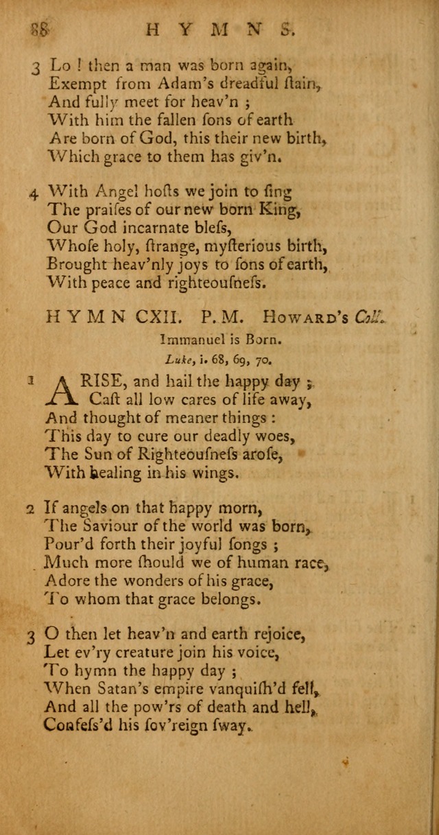 Psalms, Hymns and Spiritual Songs: selected and original, designed for the use of the Church Universal in public and private devotion page 88