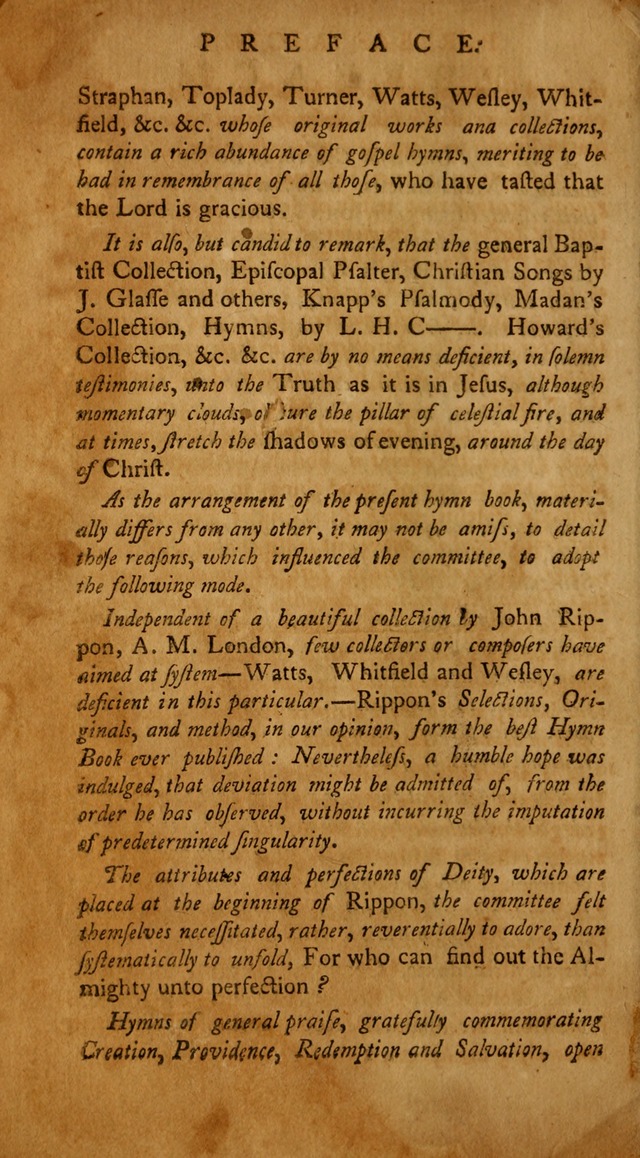 Psalms, Hymns and Spiritual Songs: selected and original, designed for the use of the Church Universal in public and private devotion page x