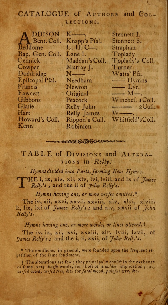 Psalms, Hymns and Spiritual Songs: selected and original, designed for the use of the Church Universal in public and private devotion page xiv