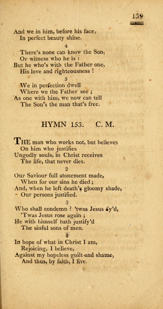 Psalms, Hymns and Spiritual Songs: selected and designed for the use of  the church universal, in public and private devotion; with an appendix, containing the original hymns omitted in the last ed. page 141
