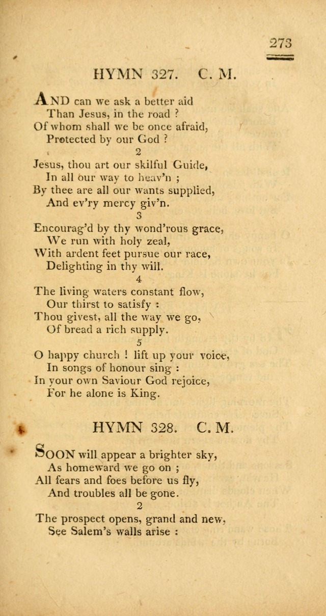 Psalms, Hymns and Spiritual Songs: selected and designed for the use of  the church universal, in public and private devotion; with an appendix, containing the original hymns omitted in the last ed. page 275