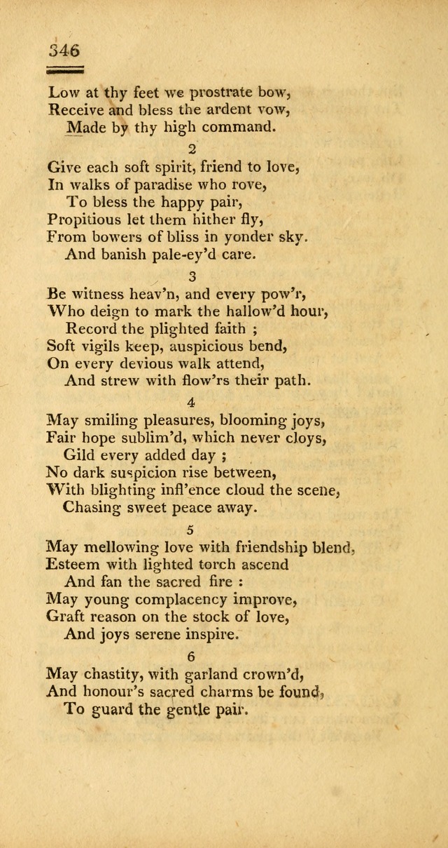 Psalms, Hymns and Spiritual Songs: selected and designed for the use of  the church universal, in public and private devotion; with an appendix, containing the original hymns omitted in the last ed. page 348