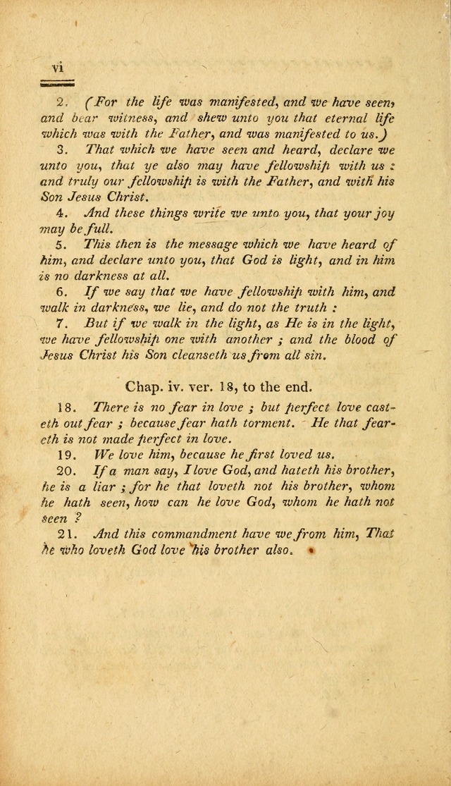 Psalms, Hymns and Spiritual Songs: selected and designed for the use of  the church universal, in public and private devotion; with an appendix, containing the original hymns omitted in the last ed. page 6