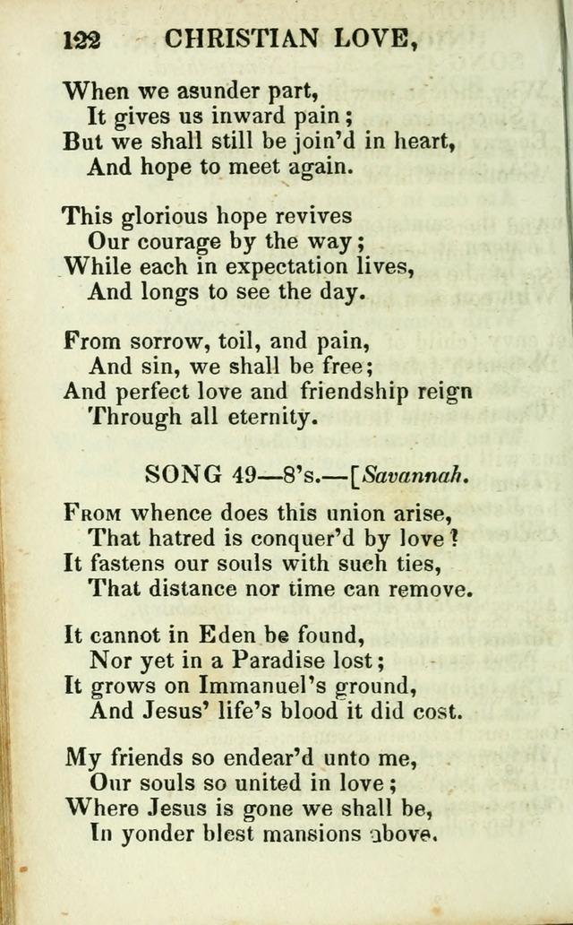 Psalms, Hymns and Spiritual Songs, Original and Selected. (14th stereotype ed.) page 122