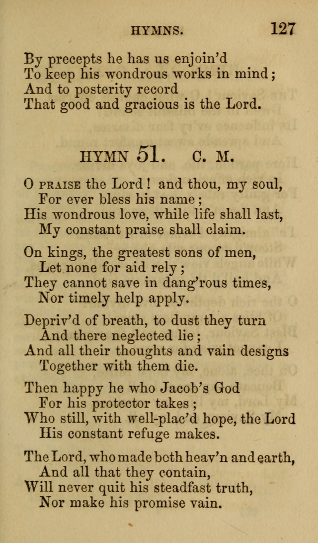 Psalms, Hymns and Spiritual Songs, Original and Selected. (7th ed.) page 127