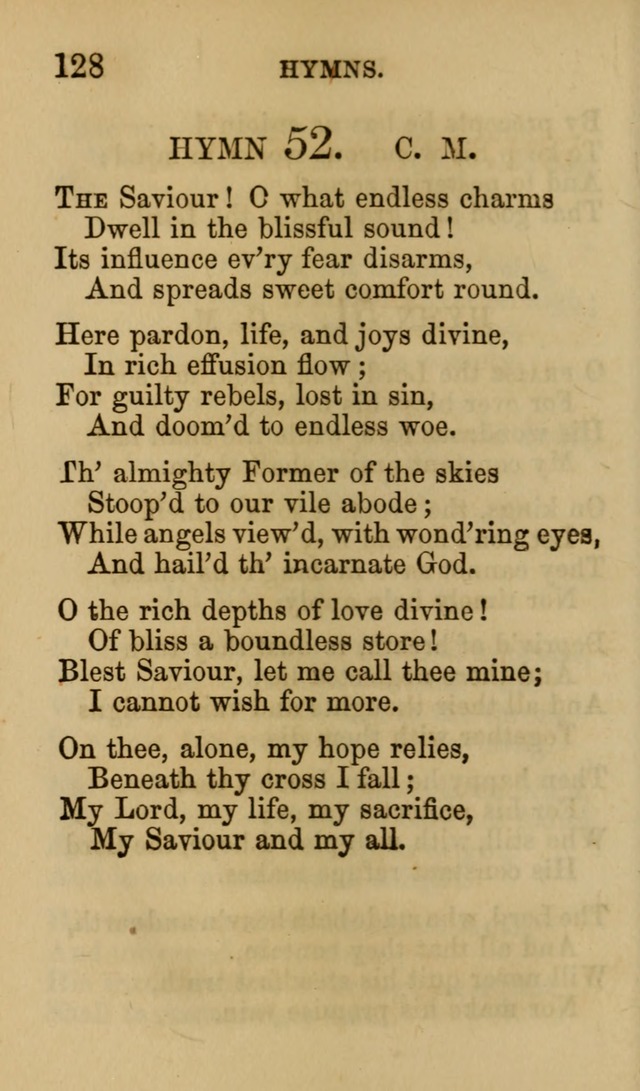 Psalms, Hymns and Spiritual Songs, Original and Selected. (7th ed.) page 128
