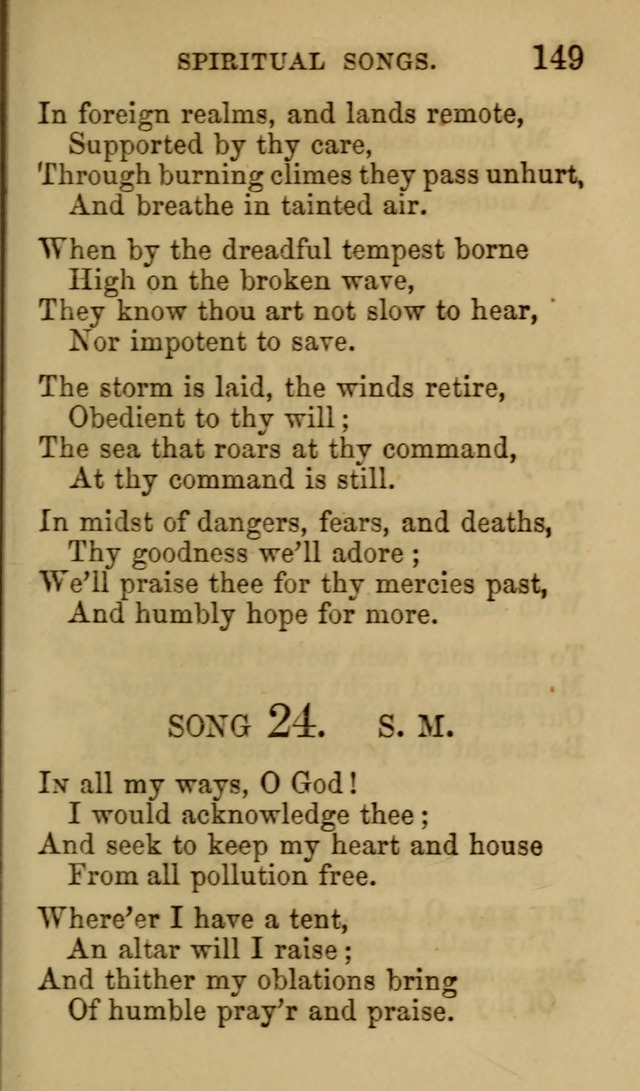 Psalms, Hymns and Spiritual Songs, Original and Selected. (7th ed.) page 149