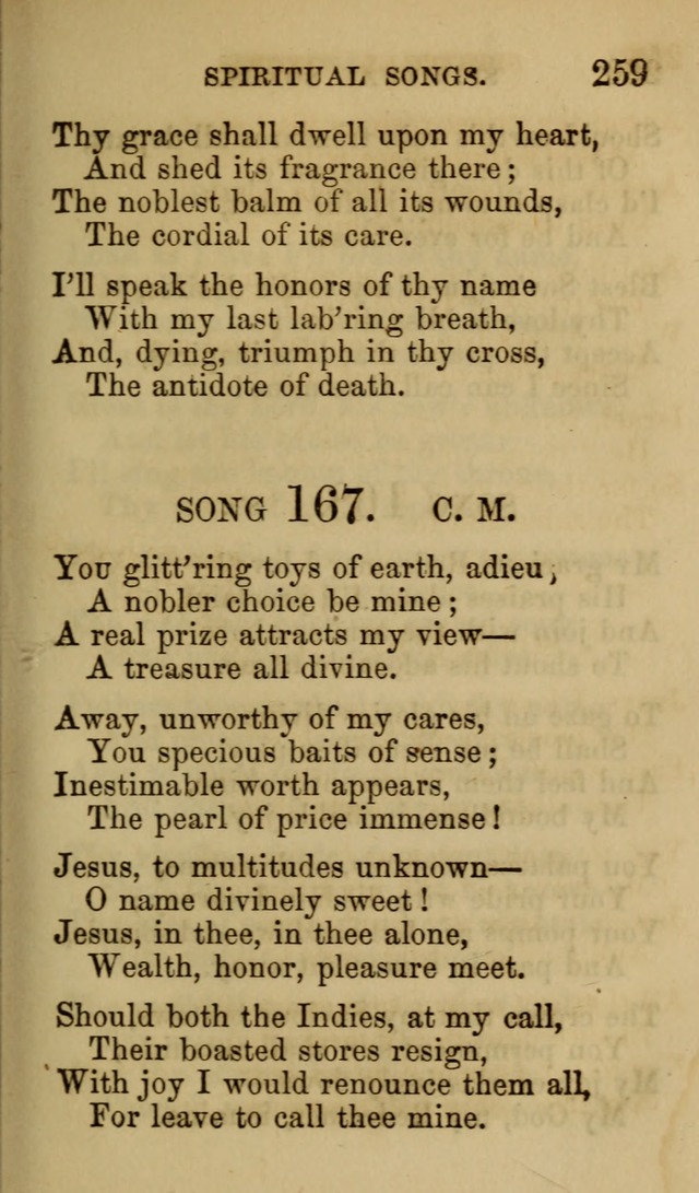 Psalms, Hymns and Spiritual Songs, Original and Selected. (7th ed.) page 259