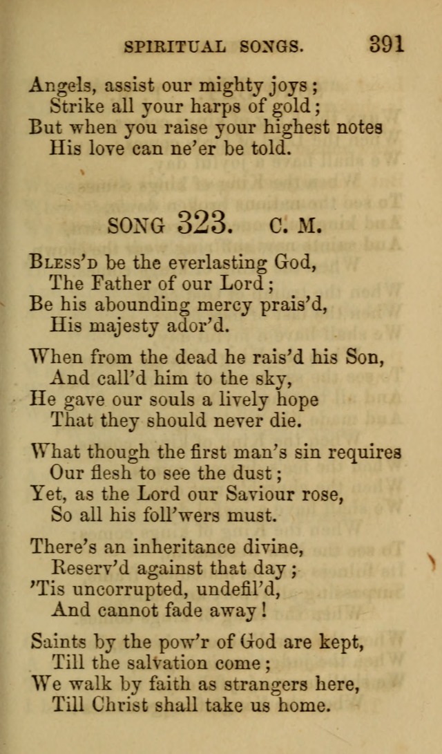 Psalms, Hymns and Spiritual Songs, Original and Selected. (7th ed.) page 391
