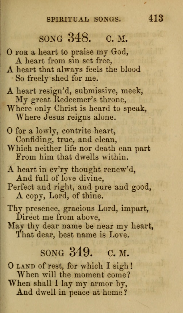 Psalms, Hymns and Spiritual Songs, Original and Selected. (7th ed.) page 413