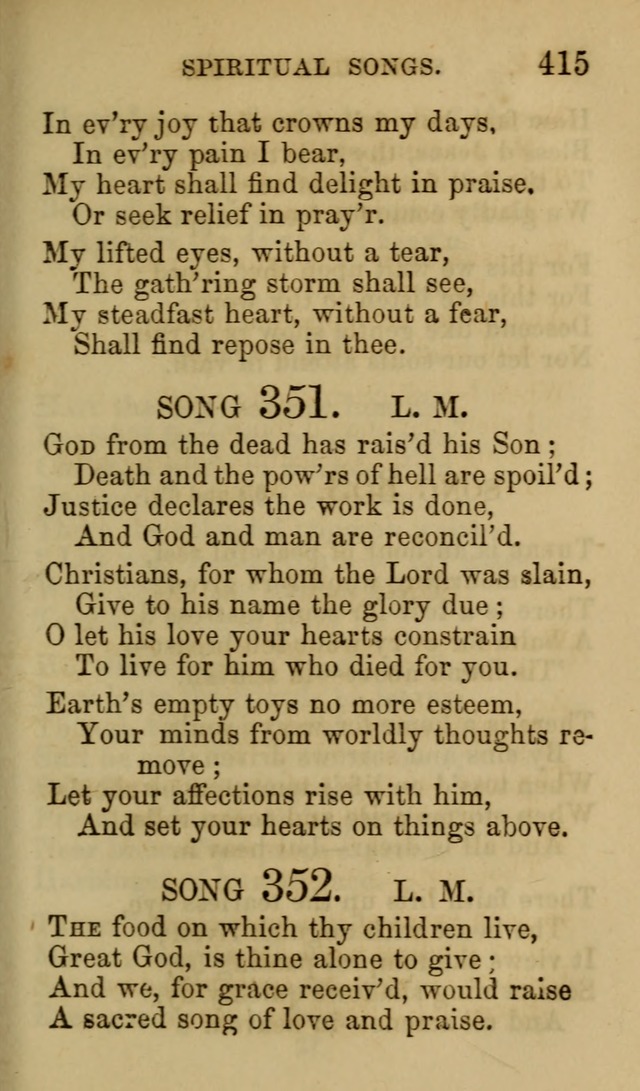 Psalms, Hymns and Spiritual Songs, Original and Selected. (7th ed.) page 415