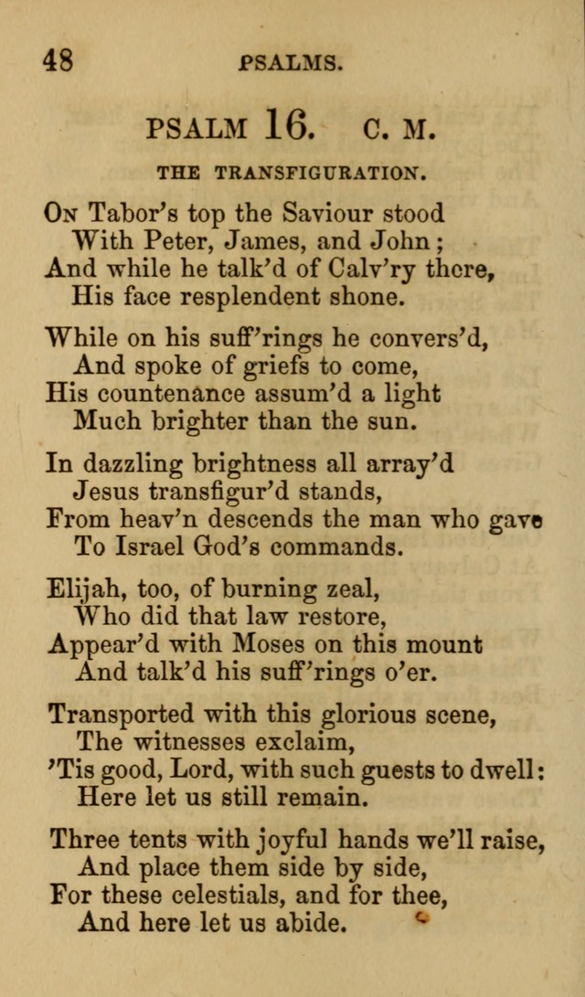 Psalms, Hymns and Spiritual Songs, Original and Selected. (7th ed.) page 48