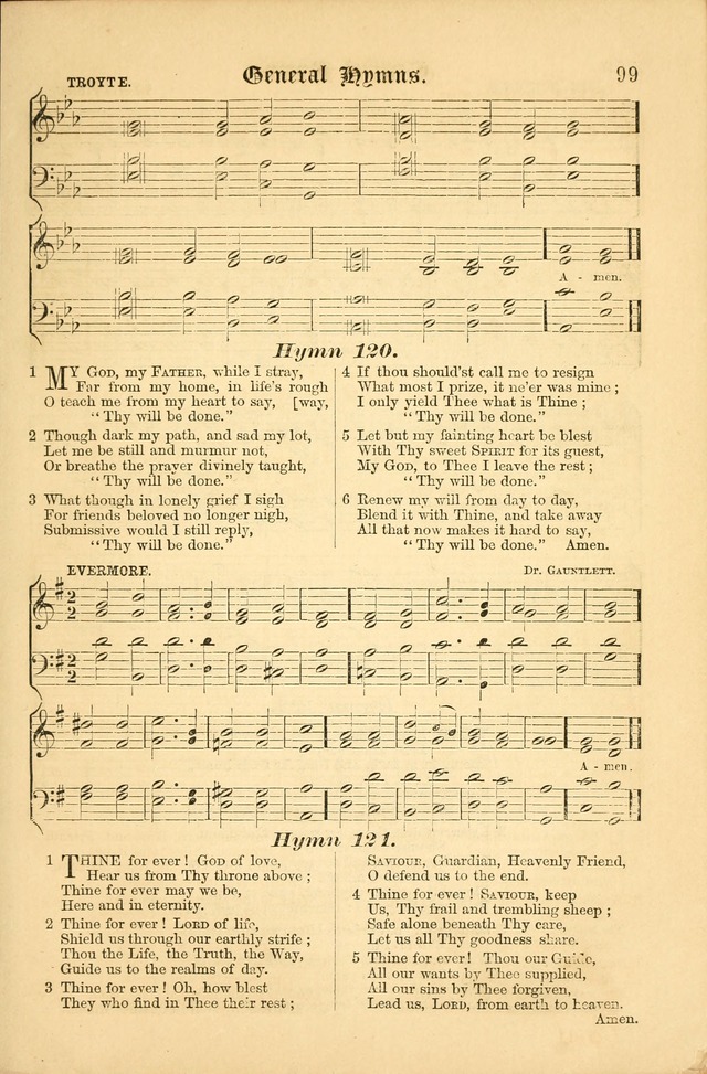 The Parish hymnal: for "The service of song in the House of the Lord" page 106