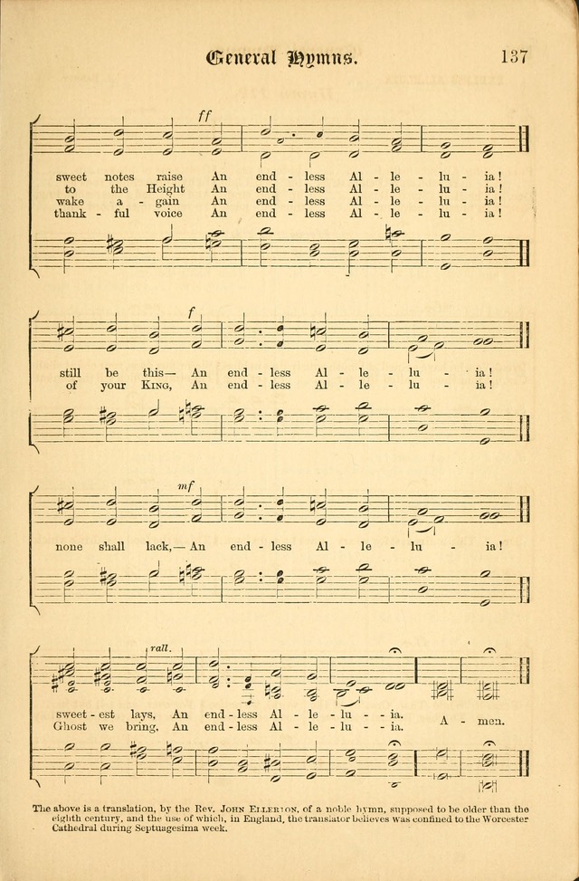 The Parish hymnal: for "The service of song in the House of the Lord" page 144