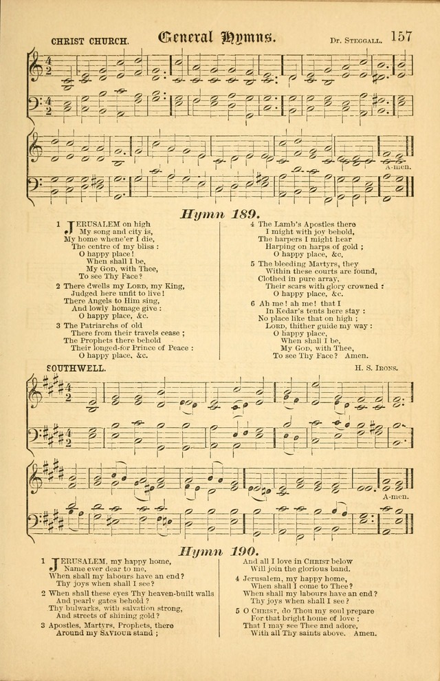 The Parish hymnal: for "The service of song in the House of the Lord" page 164