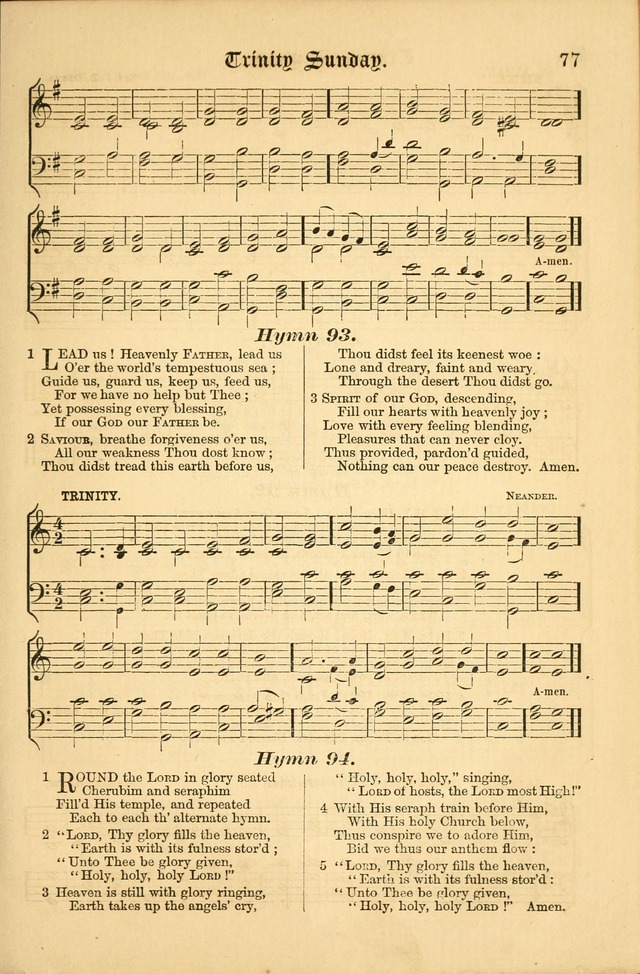 The Parish hymnal: for "The service of song in the House of the Lord" page 84