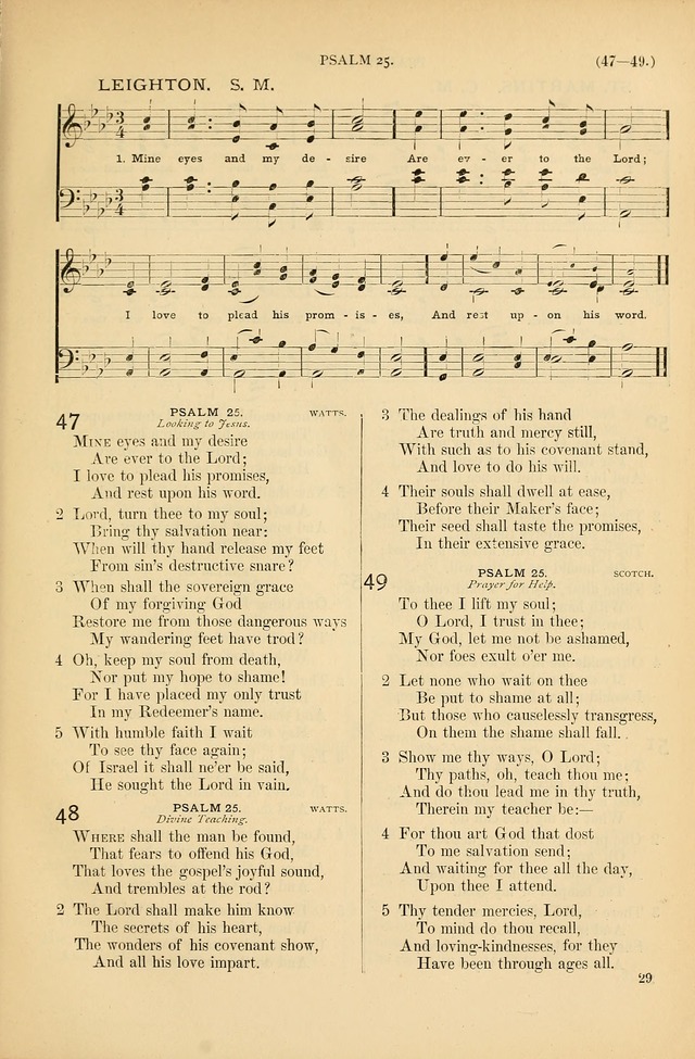 Psalms and Hymns and Spiritual Songs: a manual of worship for the church of Christ page 29