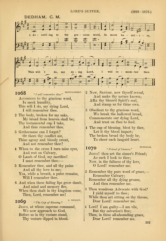 Psalms and Hymns and Spiritual Songs: a manual of worship for the church of Christ page 393