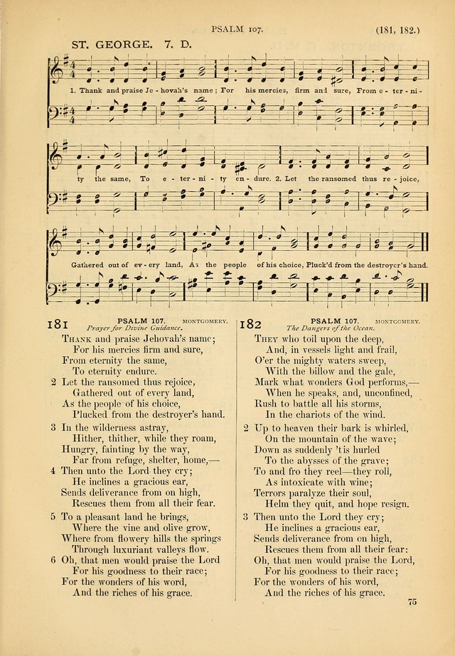 Psalms and Hymns and Spiritual Songs: a manual of worship for the church of Christ page 75