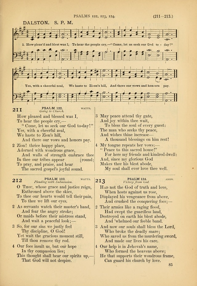 Psalms and Hymns and Spiritual Songs: a manual of worship for the church of Christ page 85