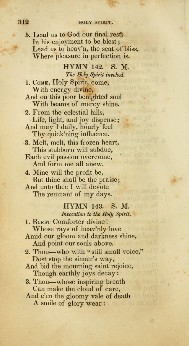 Psalms and Hymns, for the Use of the German Reformed Church, in the United States of America. (2nd ed.) page 315