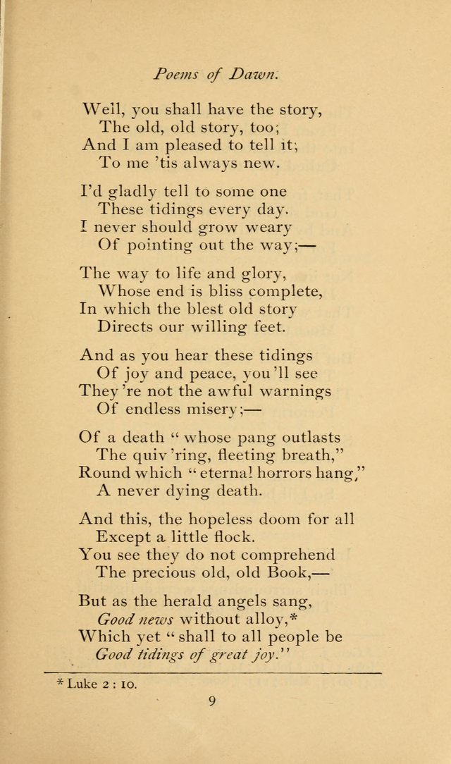 Poems and Hymns of Dawn page 10