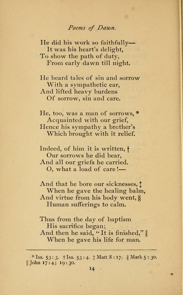 Poems and Hymns of Dawn page 15