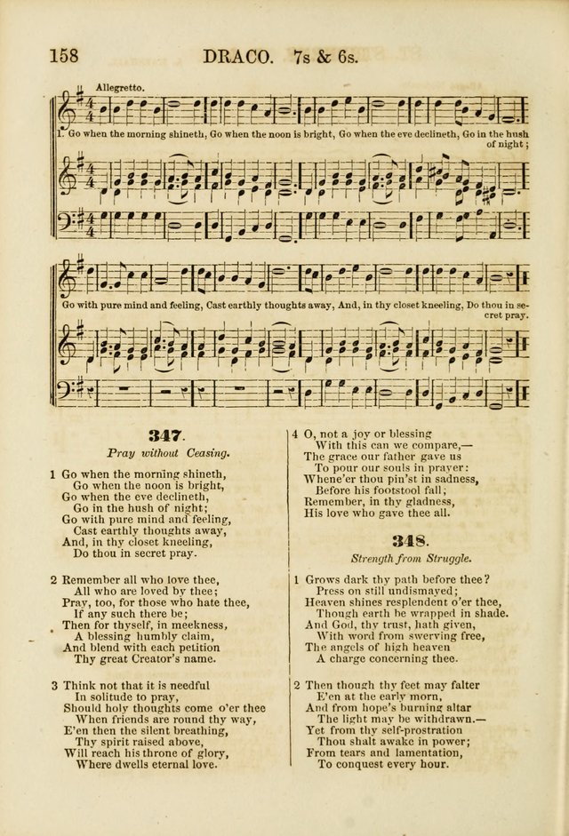 The Psalms of Life: A Compilation of Psalms, Hymns, Chants, Anthems, &c. Embodying the Spiritual, Progressive and Reformatory Sentiment of the Present Age page 158