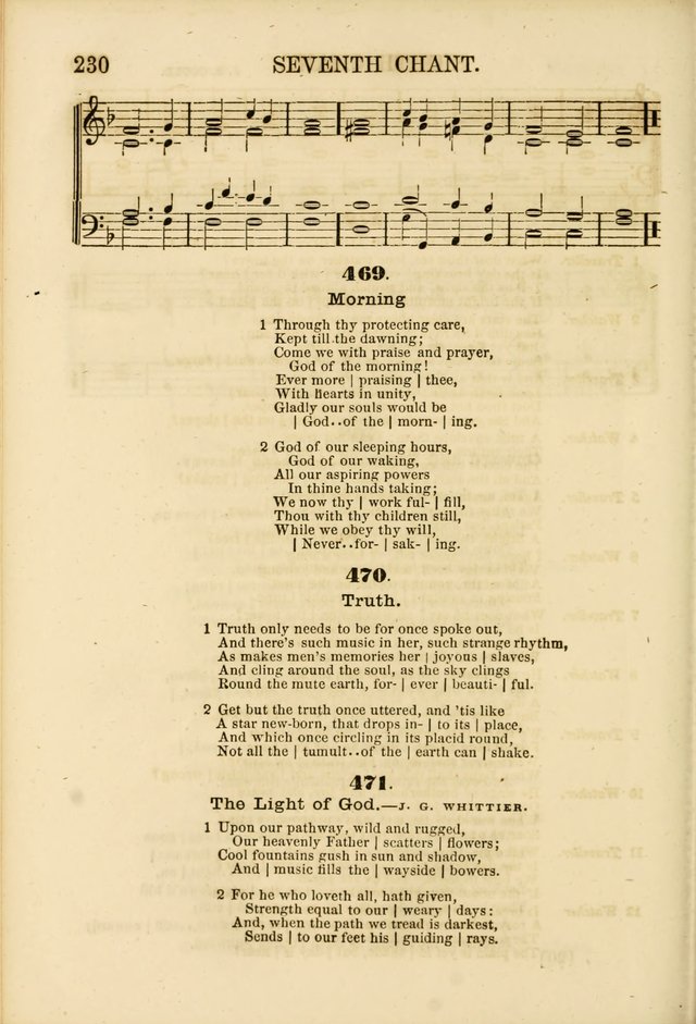 The Psalms of Life: A Compilation of Psalms, Hymns, Chants, Anthems, &c. Embodying the Spiritual, Progressive and Reformatory Sentiment of the Present Age page 230