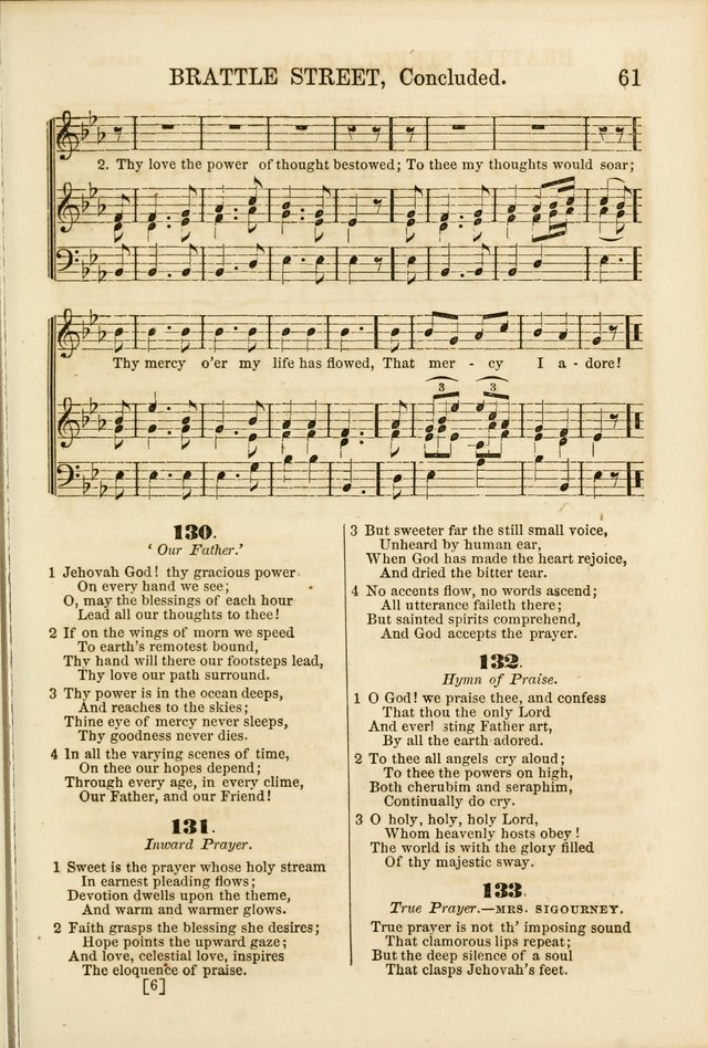 The Psalms of Life: A Compilation of Psalms, Hymns, Chants, Anthems, &c. Embodying the Spiritual, Progressive and Reformatory Sentiment of the Present Age page 61