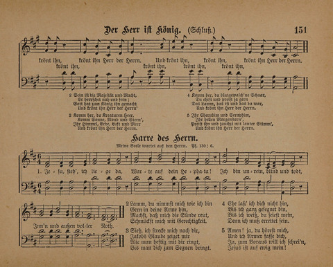 Pilger Lieder: für die Sonntagschule, Erbauungsstunde, Familie, u.s.w. page 151