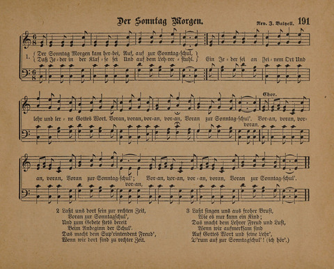 Pilger Lieder: für die Sonntagschule, Erbauungsstunde, Familie, u.s.w. page 191