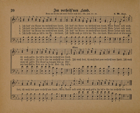 Pilger Lieder: für die Sonntagschule, Erbauungsstunde, Familie, u.s.w. page 20