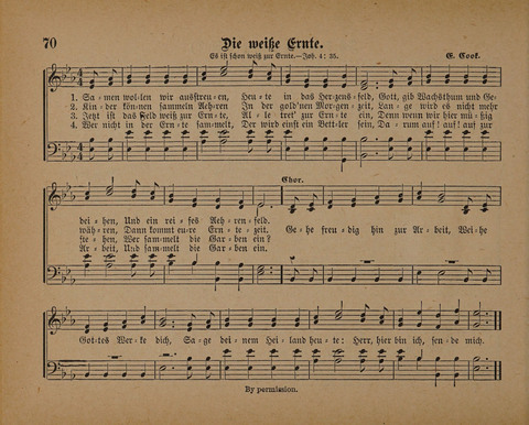 Pilger Lieder: für die Sonntagschule, Erbauungsstunde, Familie, u.s.w. page 70