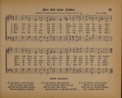 Pilger Lieder: für die Sonntagschule, Erbauungsstunde, Familie, u.s.w. page 89